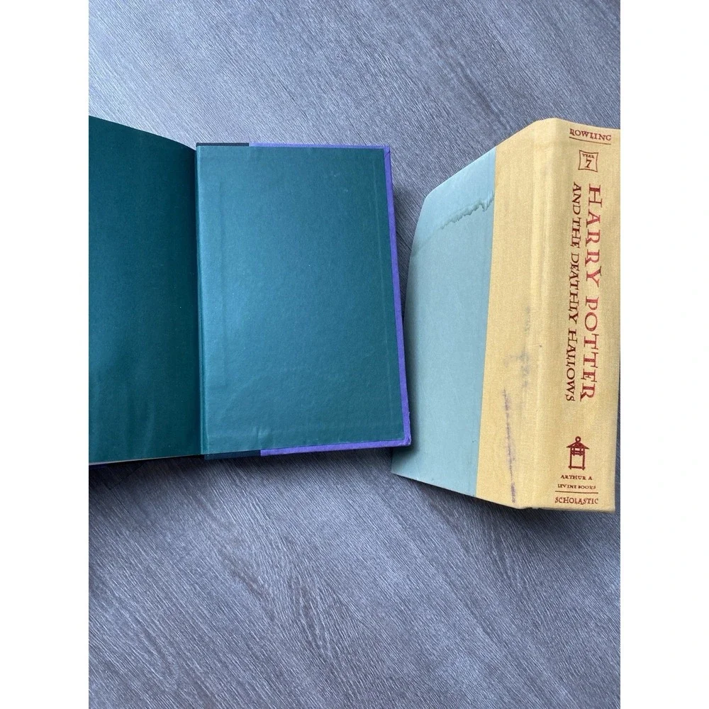 Harry Potter Hardcover Set J.K Rowling Scholastic 5 6 7‎ Books